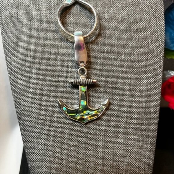 Anchors Away Pendant Choker and Earrings Set - Picture 3 of 4